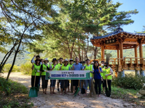 포항-맨발학교 포항지회, 오어지 둘레길 환경정비