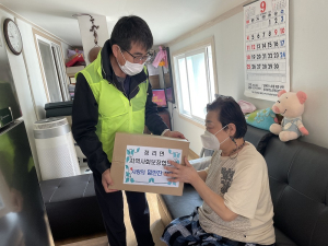 상주시  청리면 맞춤형복지팀, 취약계층 사랑의 밑반찬 나눔