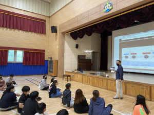 청송초, 교육용 드론 특강