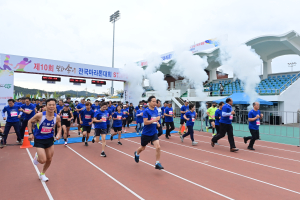 ‘봉화 전국 마라톤대회’ 1000여 명 가을 만끽