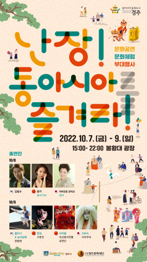 경주서 한중일 문화교류 한마당 펼쳐진다