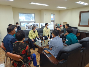태풍 피해 포항 찾은 중기부 차관, 中企ㆍ소상공인 회복대책 논의