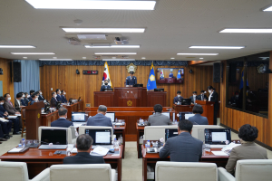 울진군의회, 제1차 정례회 개회