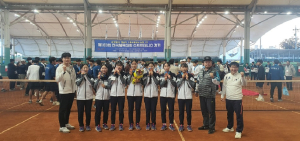 상주우석여고, 전국체전 소프트테니스대회 ‘맹활약’