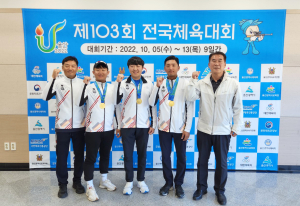 대구공공시설관리공단 사격팀, 전국체전 메달 5개 수확