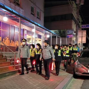 상주경찰서, 수확철 농산물 절도 예방 야간 합동순찰