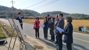 달서구의회 의원들, 대구ㆍ경북통합신공항 현장 방문