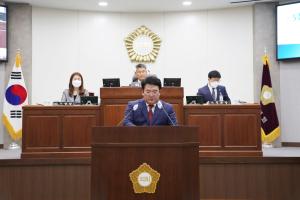 이상승 칠곡군의회 의원 5분 자유발언 펼쳐