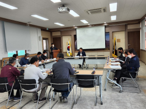 상주시 모서면, 기관단체장 금요회의