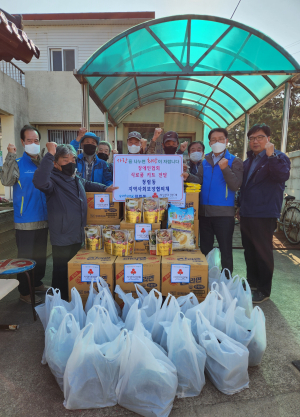 포항 청림동 지역사회보장협의체, 식료품 키트 전달