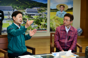 고령군, 주요 현안사업 추진을 위한 경북도청 방문
