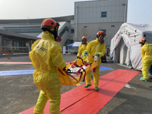 대구소방본부, 서대구역사 테러 대비 훈련