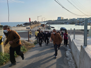 포항, 안전취약계층 대상 지진해일 주민대피훈련 실시