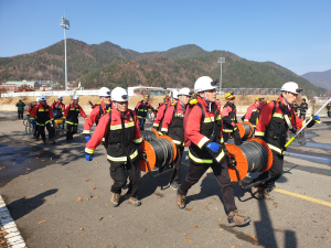 경북도, 시군 산불 전문예방진화대원들 기량 겨뤄
