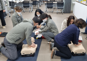 경산시보건소, 전 직원 재난의료대응 자체 도상훈련 및 심폐소생술 교육 실시