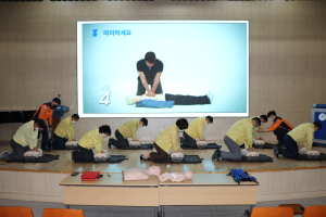 포항교육청, 안전교육ㆍ심폐소생술교육 실시