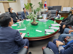 안동ㆍ예천 통합 신도시추진위원회, 안동시의회 방문