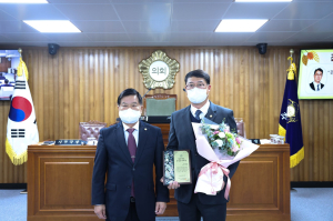 ‘의정봉사대상’ 전풍림 영주시의원 “성실한 주민 심부름꾼 될터”