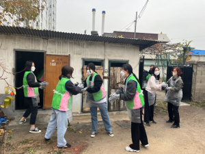 대구 동구 그린기프트 봉사단, 연탄 나눔 행사