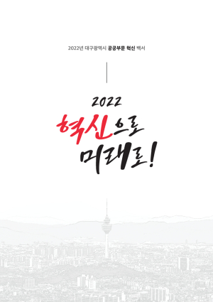 대구 공공부문 혁신 과정ㆍ성과 ‘한눈에’