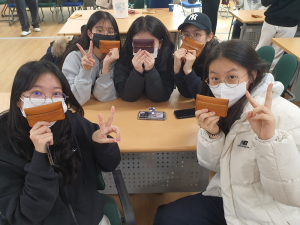 영주여고, 국제교류 위한 가죽공예 체험
