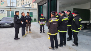 포항시 북구청장, 산불진화대원에 철저한 안전관리 당부