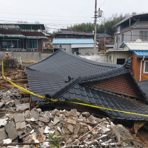 성주군 벽진면 봉계리 주택 붕괴