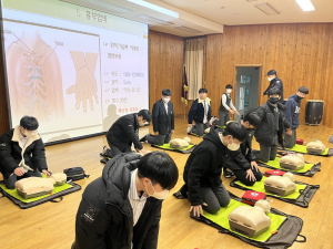 영주소방서, 영주제일고등학교 심폐소생술 교육