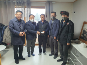 포항시 오천읍 자생단체, 힌남노 피해 가구에 위로금