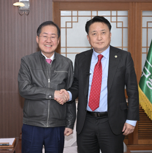 김영환 충북도지사 대구시 방문