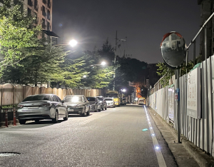 칠곡 북삼읍 JK임대아파트, 여성안심귀갓길 조성 완료