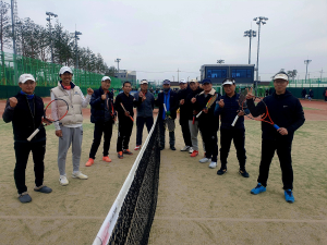 <화보> 포항 테니스 동호인들의 축제…화합과 우정의 한마당