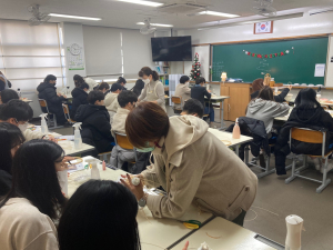 인동고, 3학년 공예체험학습 실시