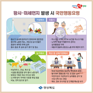 경북도, 황사 위기경보 ‘관심’ 발령