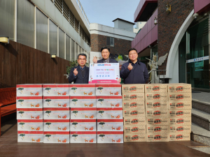 대구 동촌교회, 생필품 키트ㆍ라면 방촌동에 기탁