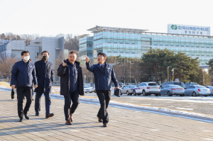 황주호 한수원 사장, 올해 마지막 현장경영