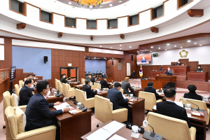 김천시의회, 내년 예산 1조3050억원 의결