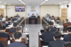 추경안 본격 심사 나선 경북도의회 예결특위