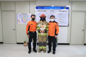 대구강서소방서 119구조대 소방장 나채환 대원, 현장 스타대원 선정