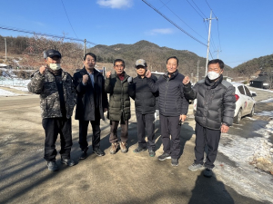 상주 내서면 농촌지도자회, 화재피해 가구 성금 전달