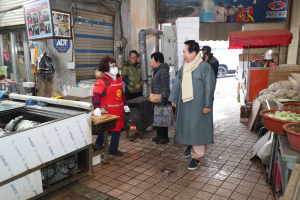 권기창 안동시장, 새해 첫 행선지는 전통시장