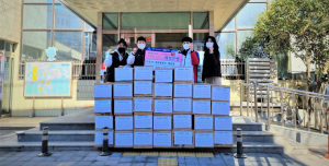 대구 태극태권도 매호관, 이웃돕기 라면 전달