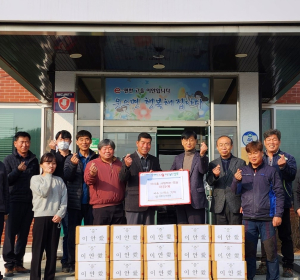상주 이안愛, 취약계층에 사랑의 국수 나눔