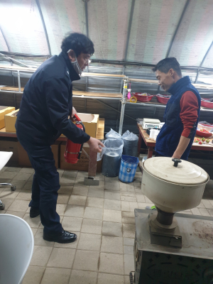 청도소방서, 사회적 약자 주택용소방시설 보급