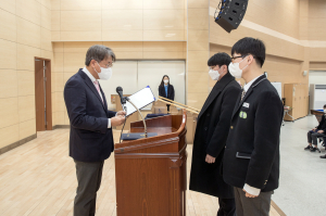 한울본부, 원자력마이스터고 졸업생 새로운 시작 응원