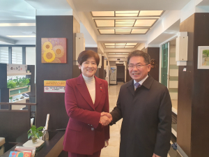 김진열 군위군수, 강은희 대구교육감과 ‘소통의 장’