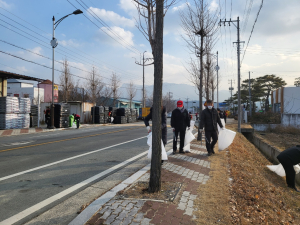 청도군 금천면, 쓰레기 취약지역 환경 정비
