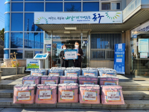 하나님의 교회, 설맞이 이웃사랑 이불 20채 기탁