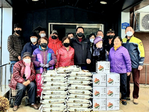남진복 경북도의원, 지역 요양시설 위문