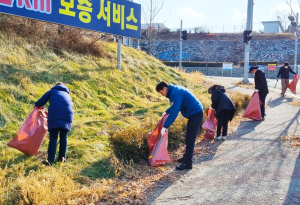 안동시농수산물도매시장, 설맞이 환경정비 실시